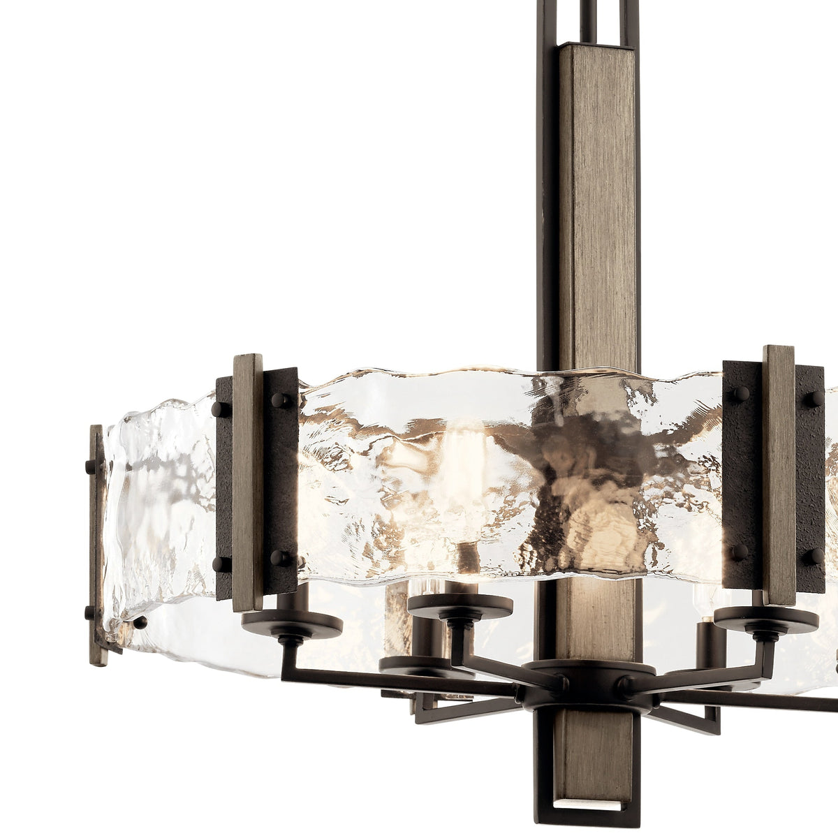 Kichler Aberdeen 6-Light Bronze Modern/Contemporary Chandelier