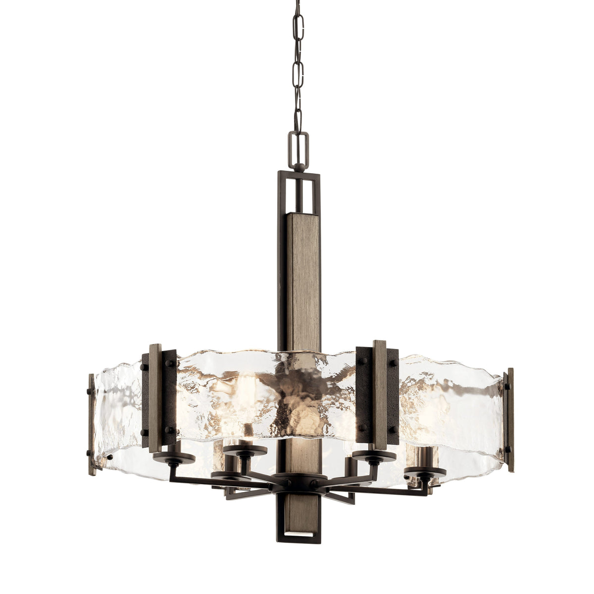 Kichler Aberdeen 6-Light Bronze Modern/Contemporary Chandelier