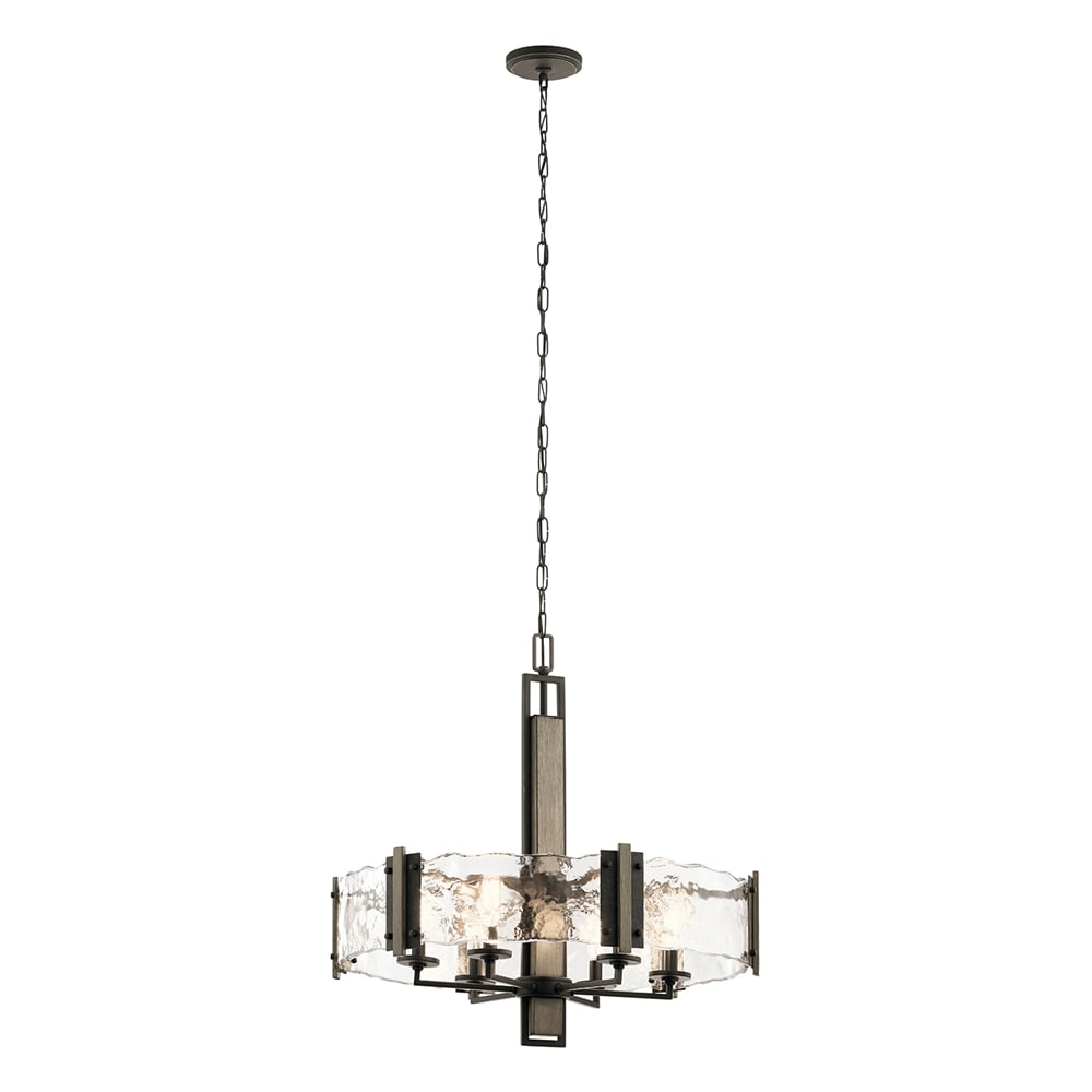 Kichler Aberdeen 6-Light Bronze Modern/Contemporary Chandelier