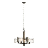 Kichler Aberdeen 6-Light Bronze Modern/Contemporary Chandelier