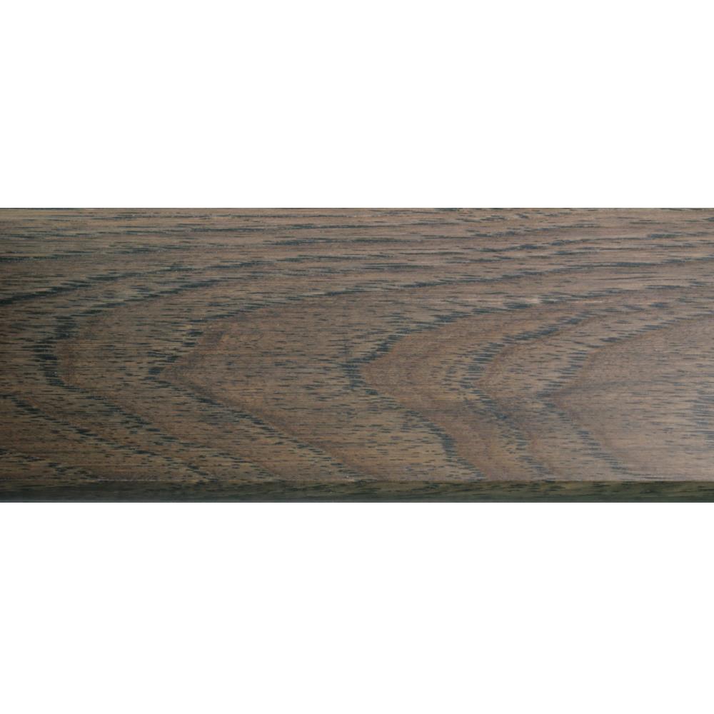Flexco Hickory Columbus 0.46-in T x 2-in W x 78-in L Solid Wood T-moulding