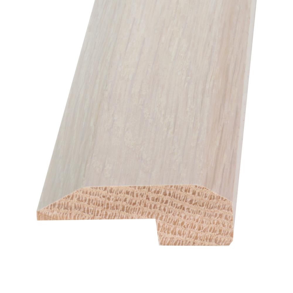 Flexco French Oak Mila 0.688-in T x 2-in W x 78-in L Solid Wood Threshold