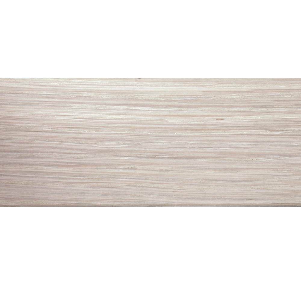 Flexco French Oak Mila 0.688-in T x 2-in W x 78-in L Solid Wood Threshold