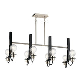 Kichler Arvela Polished Nickel Modern/Contemporary Linear Kitchen Island Light, 38.25-in Width