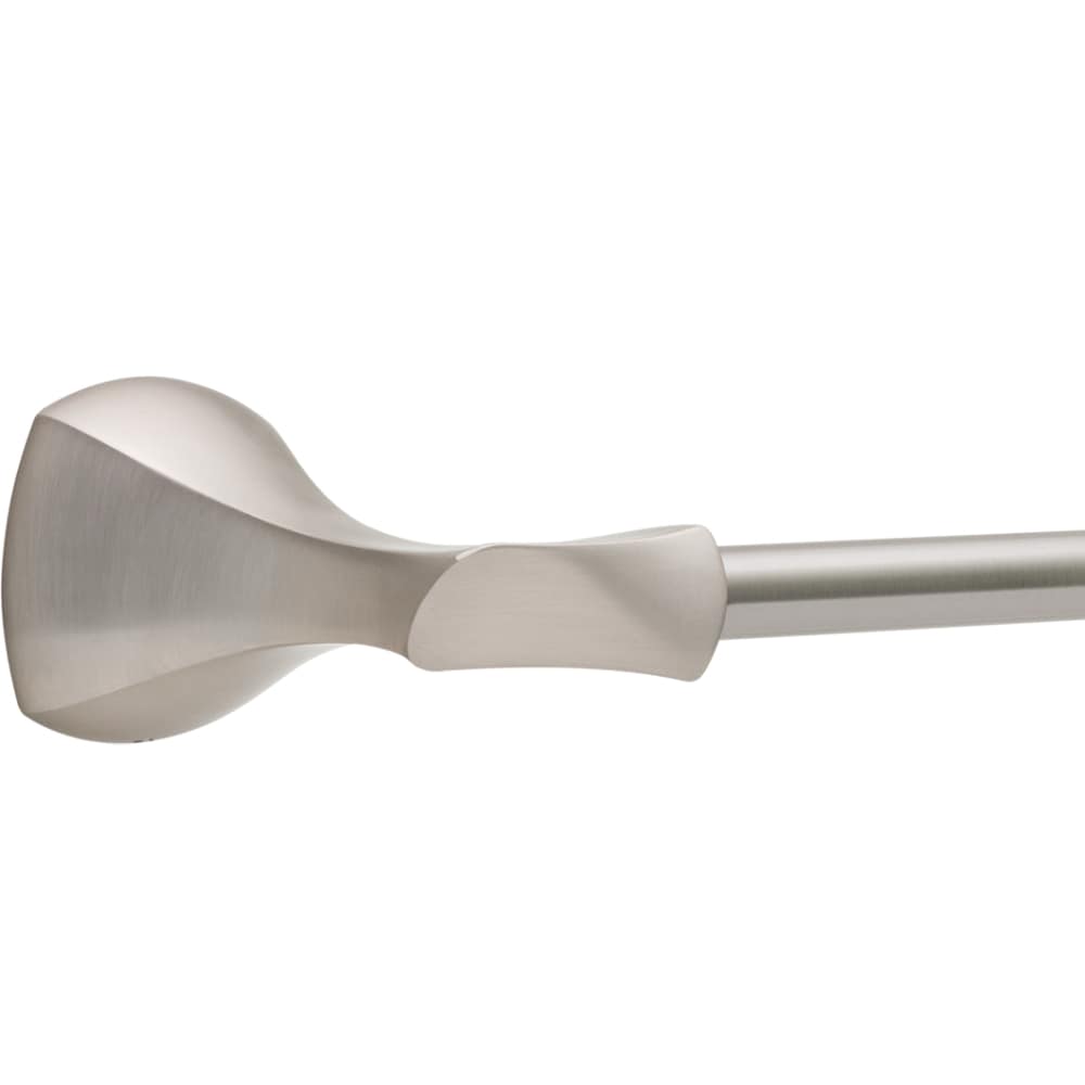 Delta Sandover 24-in SpotShield Brushed Nickel Wall-Mount Single Towel Bar