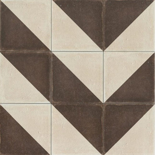 Bedrosians Palazzo Antique Cotto Villa 12-in x 12-in Honed Porcelain Patterned Floor and Wall Tile (9.79-sq. ft/ Carton)