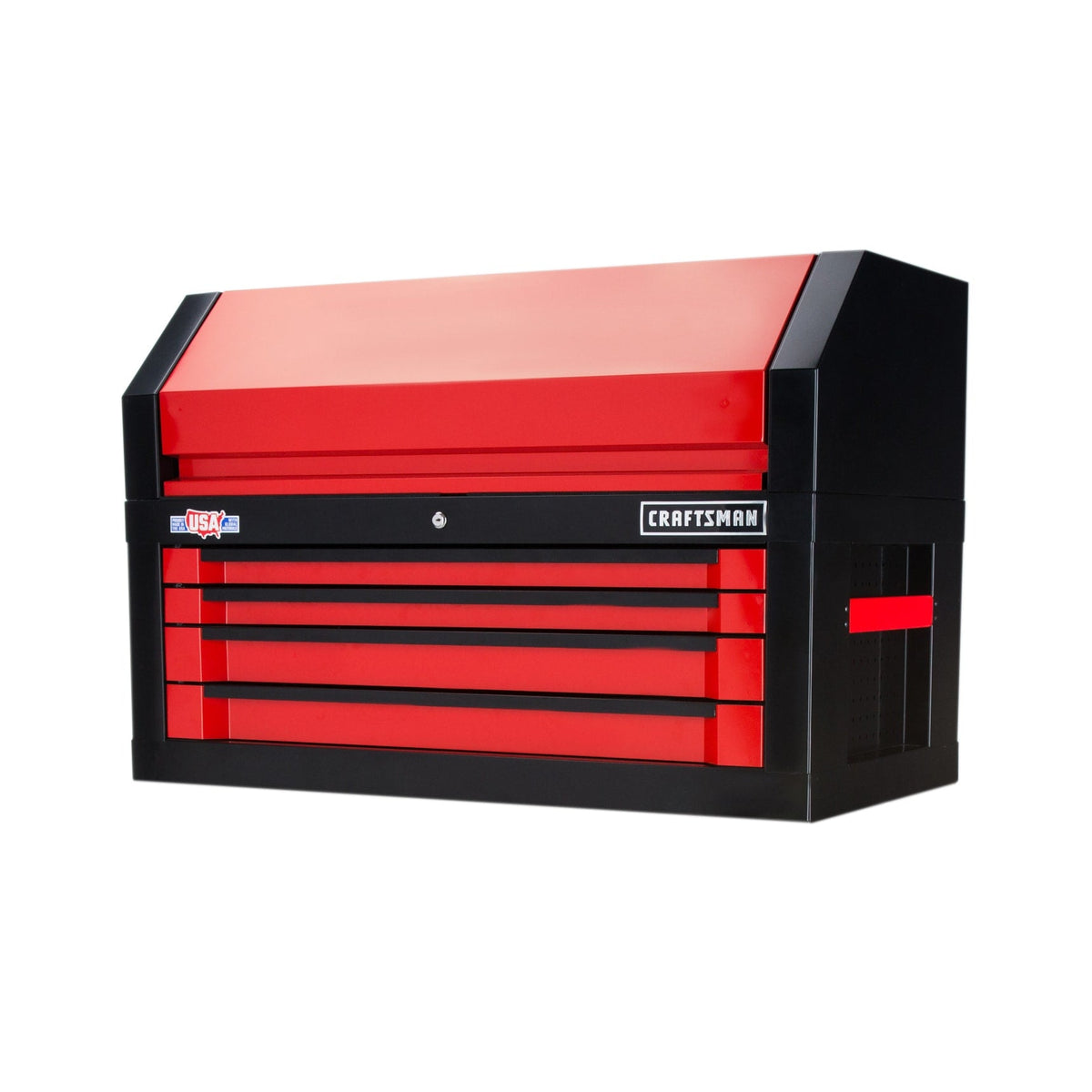 CRAFTSMAN 3000 Series 41-in W x 24.5-in H 4-Drawer Steel Tool Chest (Red)