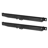 Soft Closed Hook Strap Satin Nickel Rolling Barn Door Hardware Kit with 2-3/4 in. Wheel - Super Arbor