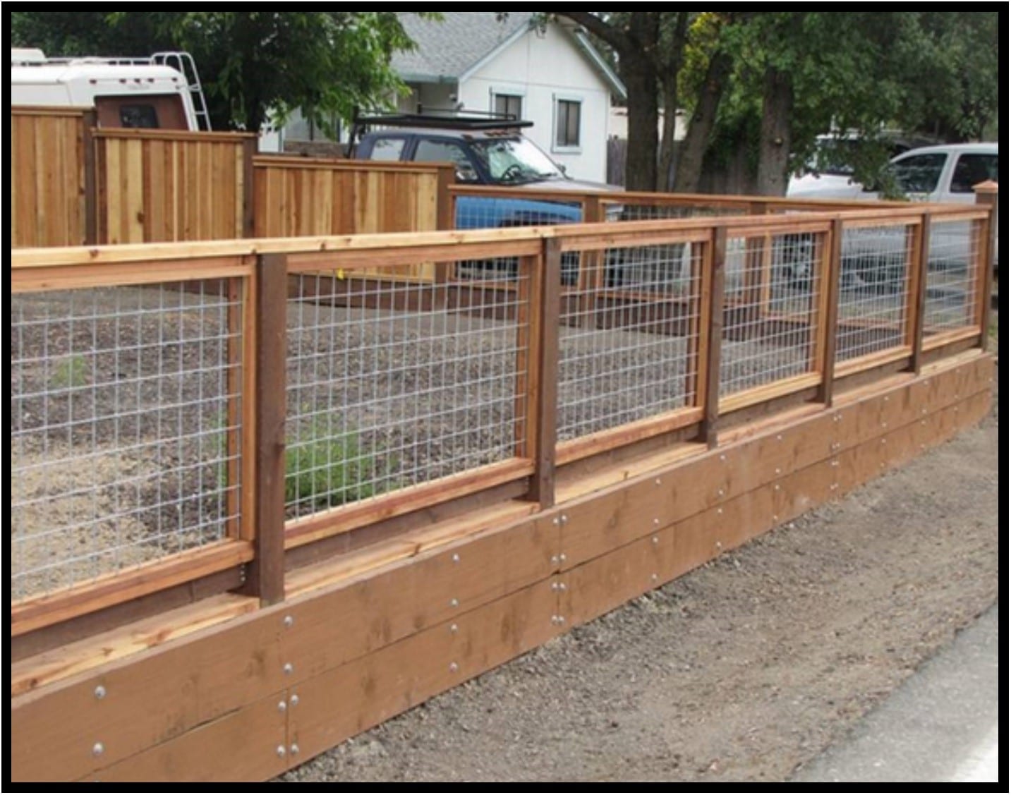 Tarter 4-ft H x 16-ft W Steel Welded Wire Flat-top Containment Fence Panel