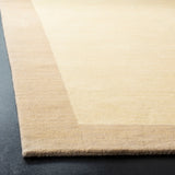 Safavieh Himalaya Nanga 2 ft x 8 ft Ivory/Beige Indoor Border Handcrafted Wool Runner Rug