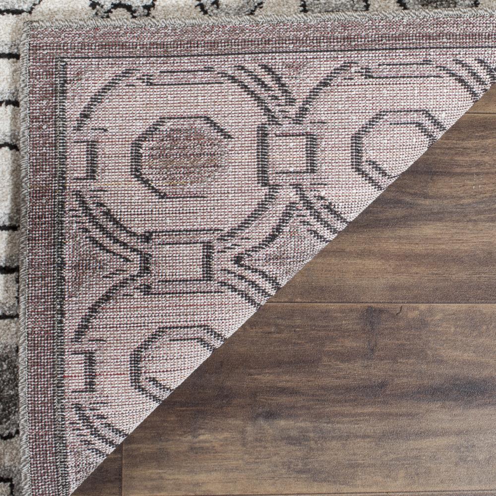 Safavieh Oka 4 x 6 Ivory/Gray Indoor/Outdoor Geometric Area Rug