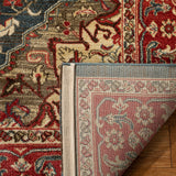 Safavieh Mahal Zaloa 4 x 6 Navy/Red Indoor Floral/Botanical Oriental Area Rug