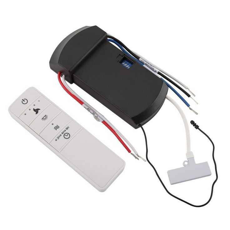 Universal Wink Enabled White Ceiling Fan Premier Remote Control