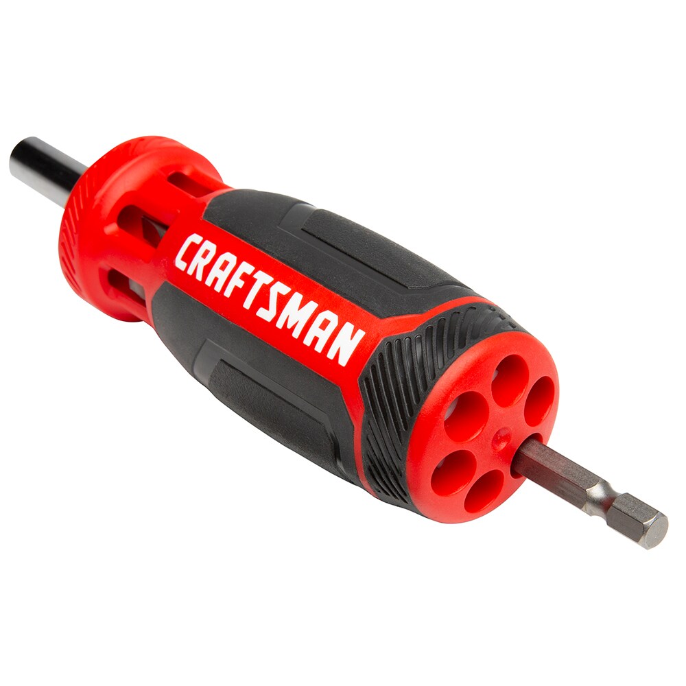 CRAFTSMAN 7-Piece Bi-Material Handle Multi-Bit Screwdriver Set