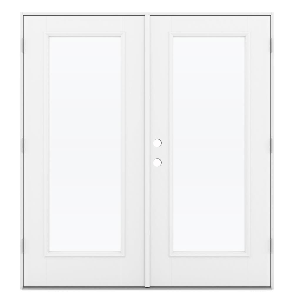 JELD-WEN 72-in x 80-in Fiberglass French, Left-hand outswing – primary product view