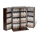 Prepac Espresso Transitional Composite Media Cabinet