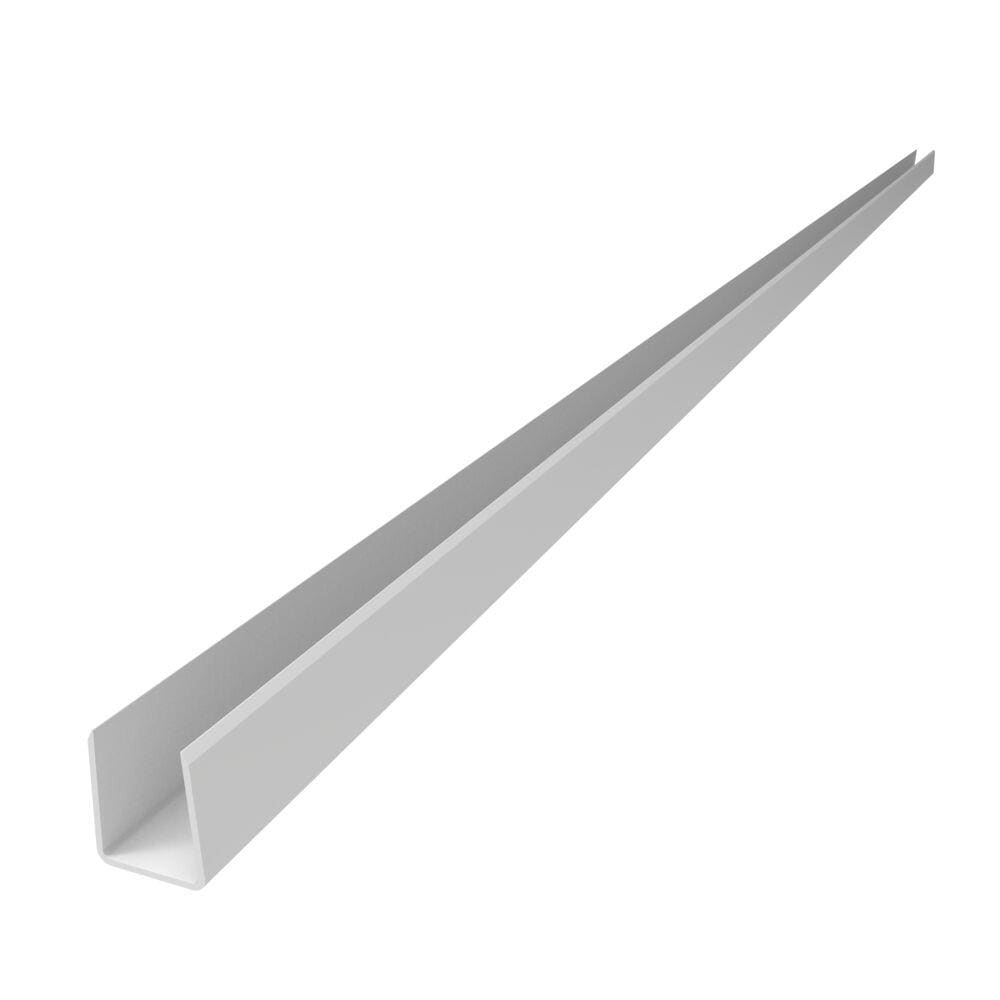 Freedom 59.5-in White Vinyl U-channel For Vinyl Fence