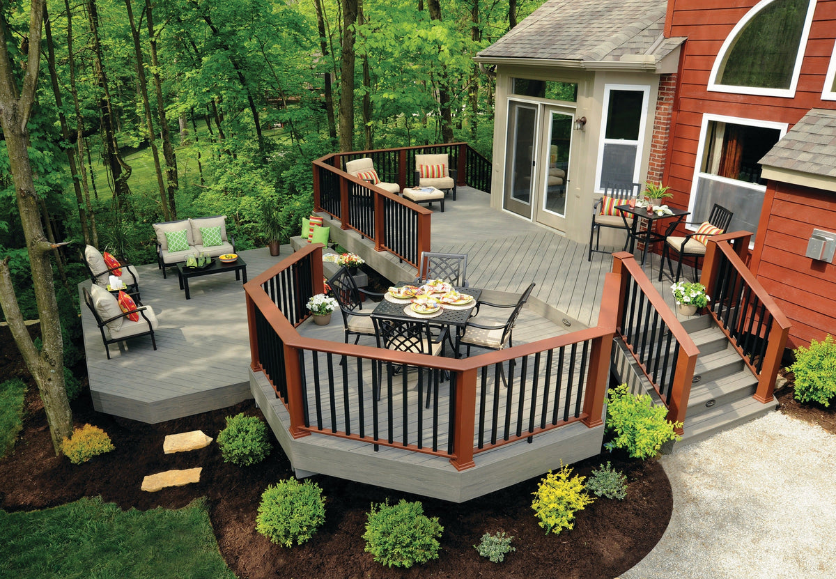 TimberTech (Sample) Terrain 12-in Silver Maple