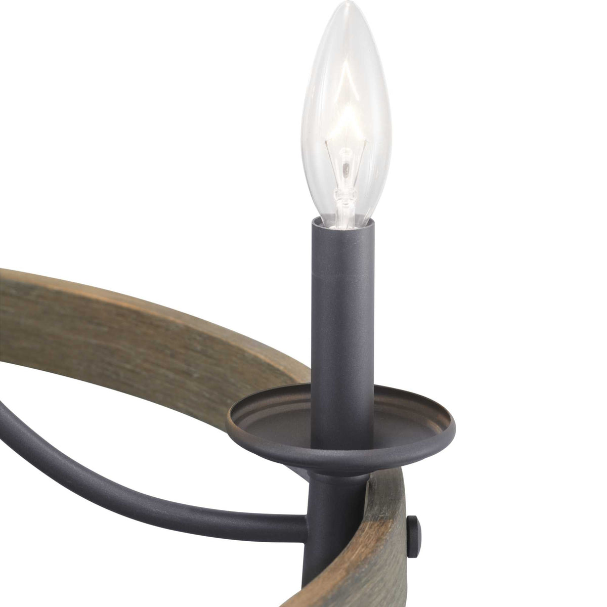 Progress Lighting Gulliver 5-Light Black Coastal Chandelier