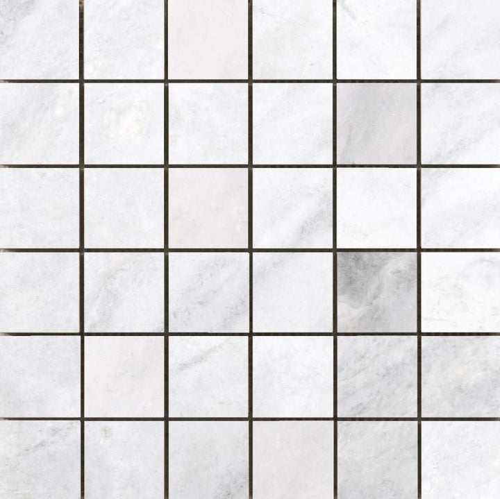 Emser Kalta 10-Pack Bianco Natural Stone Marble Border Tile (12-in x 12-in)