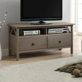 Linon Traditional Driftwood Tv Cabinet (Accommodates TVs up to 40-in)