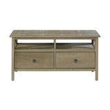 Linon Traditional Driftwood Tv Cabinet (Accommodates TVs up to 40-in)