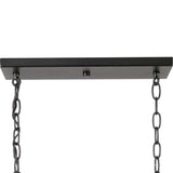 Progress Lighting Blakely 6-Light Black Modern/Contemporary Chandelier