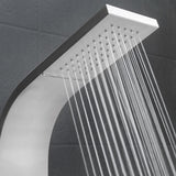 AKDY 39-in Stainless Steel 2-Spray Shower Panel System (Valve Included)