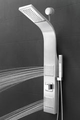 AKDY 39-in Stainless Steel 2-Spray Shower Panel System (Valve Included)