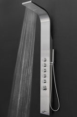 AKDY 63-in Stainless Steel 2-Spray Shower Panel System (Valve Included)