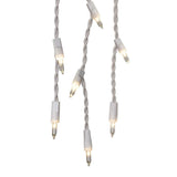 GE String-A-Long 300-Count Constant White Mini Incandescent Plug-In Christmas Icicle Lights