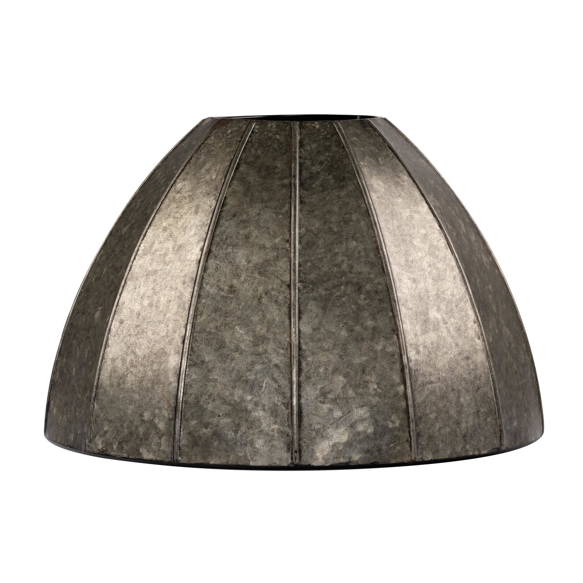 Portfolio 7.5-in H x 12-in W Forged Farmhouse Dome Pendant Light Shade