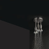 Delta Universal Showering Components Stainless 1-Spray Pendant Rain Shower Head with LED Lights, 2.5 GPM (9.5 LPM)