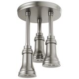 Delta Universal Showering Components Stainless 1-Spray Pendant Rain Shower Head with LED Lights, 2.5 GPM (9.5 LPM)