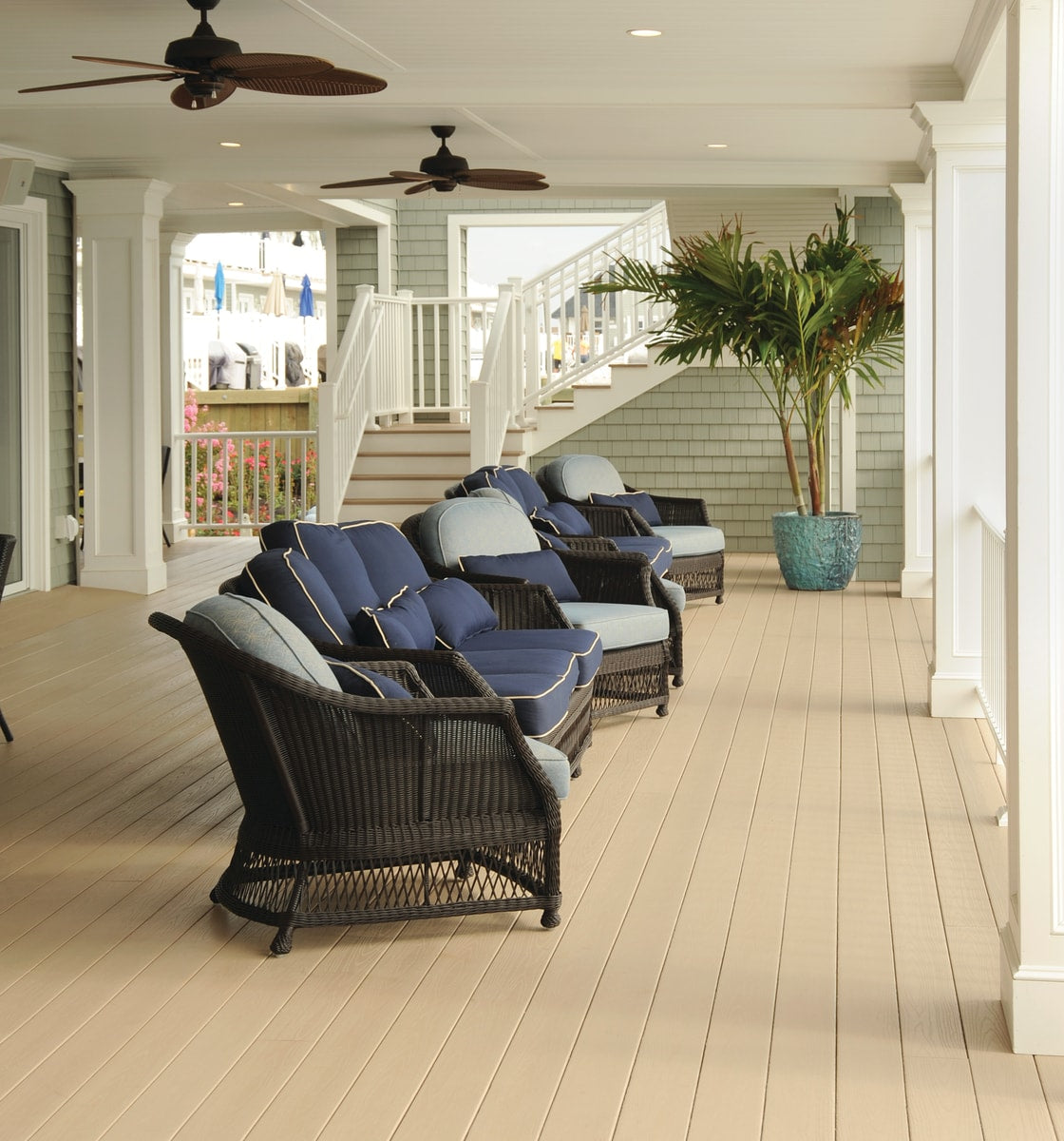 TimberTech AZEK Harvest 1/2-in x 12-in x 12-ft Composite Brownstone Fascia Deck Board (Actual Size: 0.5-in x 11.75-in)