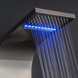 AKDY 63-in Stainless Steel 8-Spray Shower Panel System (Valve Included)