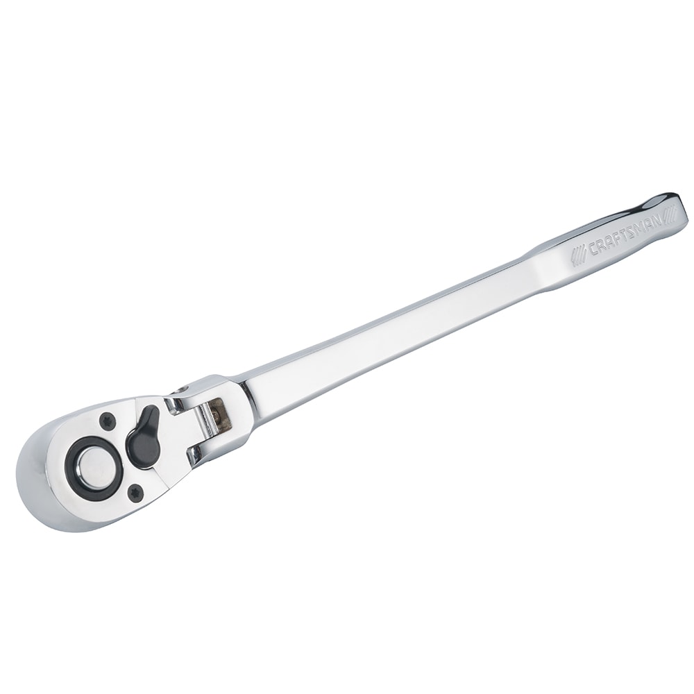CRAFTSMAN 72-Teeth 1/2-in Drive Quick-Release Flexible Head Ratchet