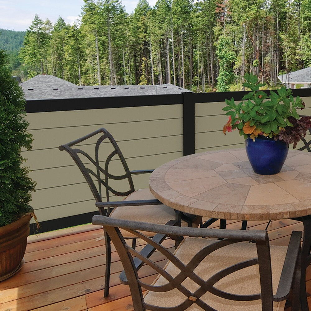 Freedom 66-in Off-white PVC Infill Boards (6-Pack)