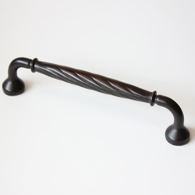 Rusticware 5-in (128mm) Center to Center Oil Rubbed Bronze Dual Mount Rectangular Handle Drawer Pull