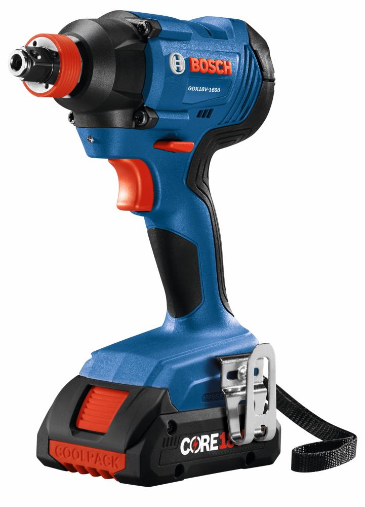 Bosch Core18V 2-Tool Cordless Combo Kit with Soft Case, Charger and (2) 4.0Ah Batteries
