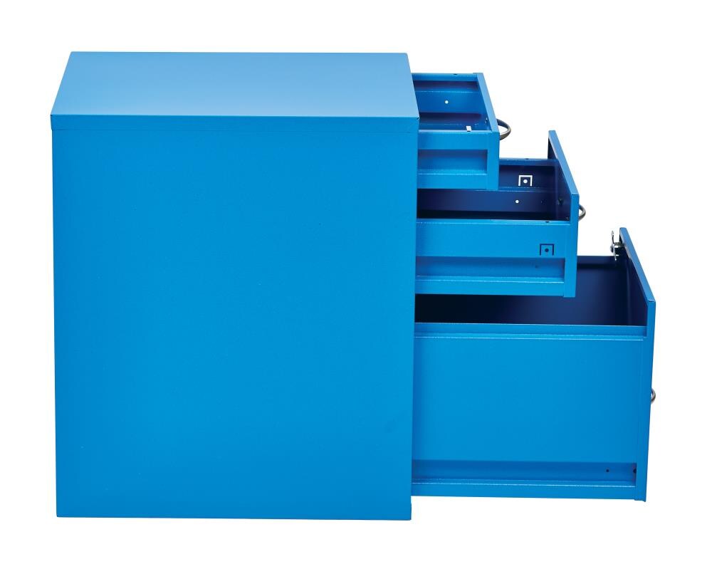 OSP Home Furnishings OSP Designs Blue 3-Drawer 14.5-in File Cabinet