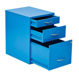 OSP Home Furnishings OSP Designs Blue 3-Drawer 14.5-in File Cabinet