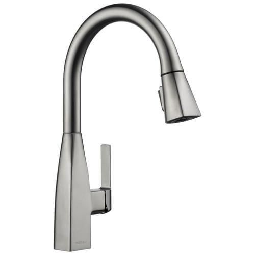 Peerless Xander Stainless 1-Handle Deck-Mount Pull-Down Handle Kitchen Faucet