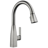 Peerless Xander Stainless 1-Handle Deck-Mount Pull-Down Handle Kitchen Faucet
