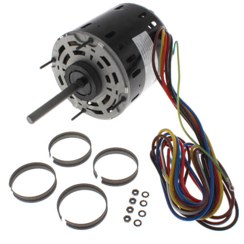 MARS 10589 blower motor - front view (Voltage: 115V; Horse Power: 3/4)