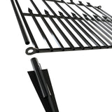 YARDLINK Empire 3-ft W Powder-coated Steel Pressed-point No Dig Decorative Fence Panel