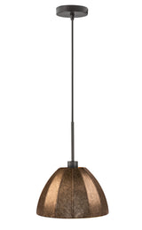 Portfolio 7.5-in H x 12-in W Forged Farmhouse Dome Pendant Light Shade