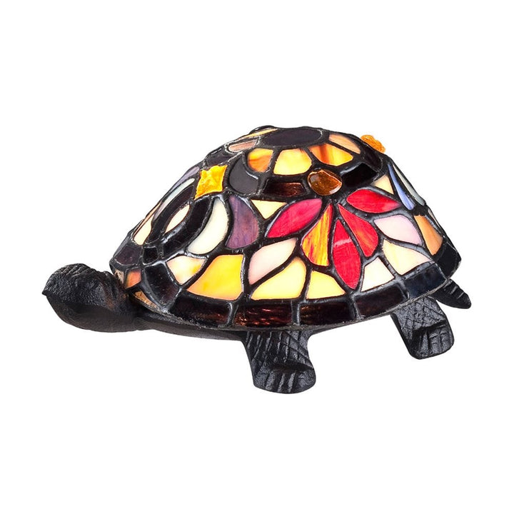 Quoizel 3.5-in Turtle Tiffany-Style Light, Multicolored, Model TFX1519T