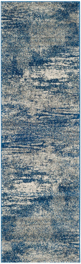 Safavieh Evoke Sorente 2 x 9 Navy/Ivory Indoor Abstract Industrial Runner