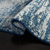 Safavieh Evoke Sorente 2 x 9 Navy/Ivory Indoor Abstract Industrial Runner